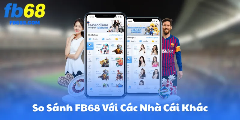 So Sánh “Kèo Chấp 3/4 FB68” Với Các Nhà Cái Khác
